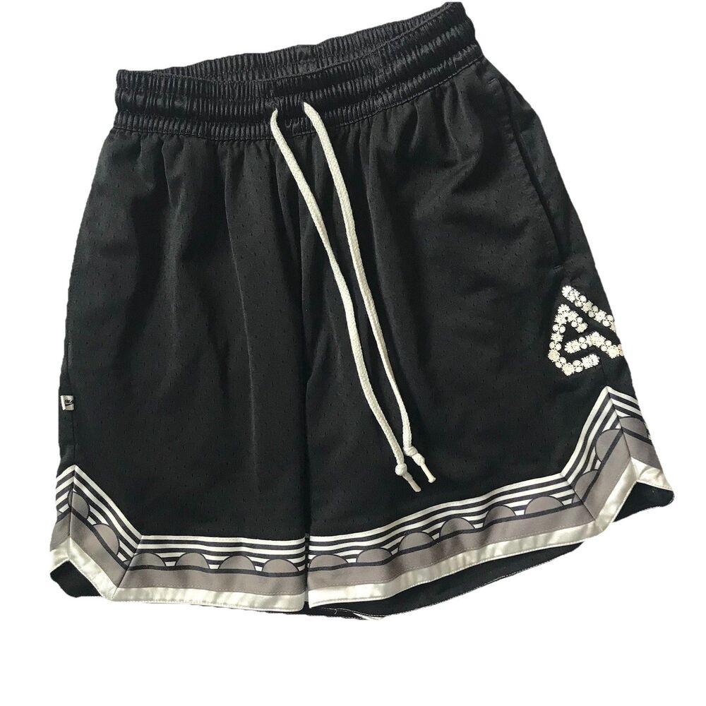 Nike Giannis Freak Basketball Shorts Double Mesh Black Gym Casual Men S Athletic